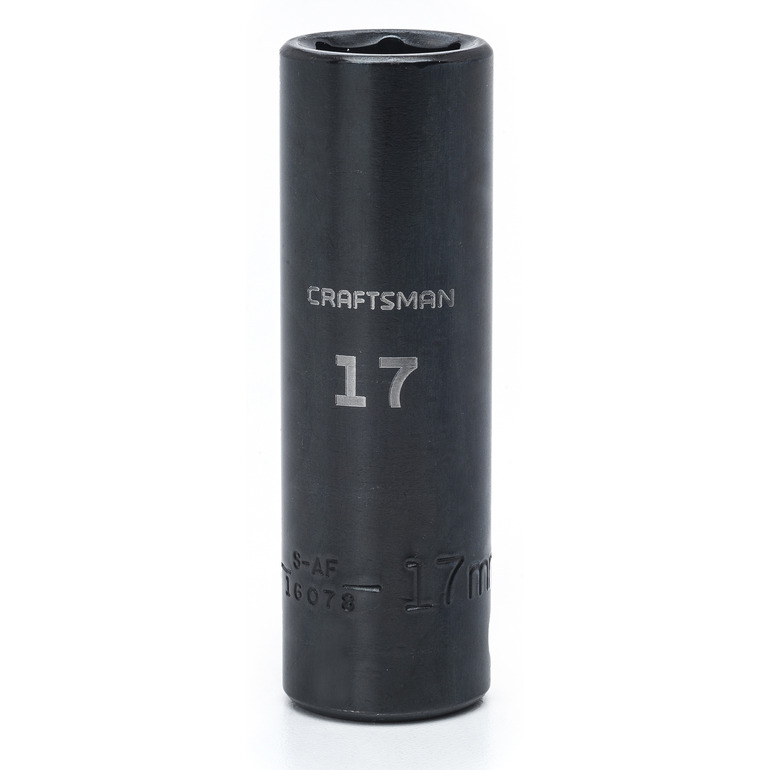 Craftsman 17 mm X 1/2 in. drive Metric 6 Point Deep Deep Impact Socket 1 pc - Mycitystee