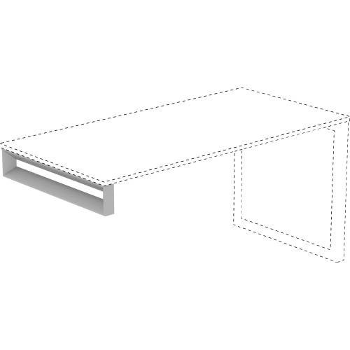 Lorell Relevance Series Short Side Leg Frame (16207) - Mycitystee