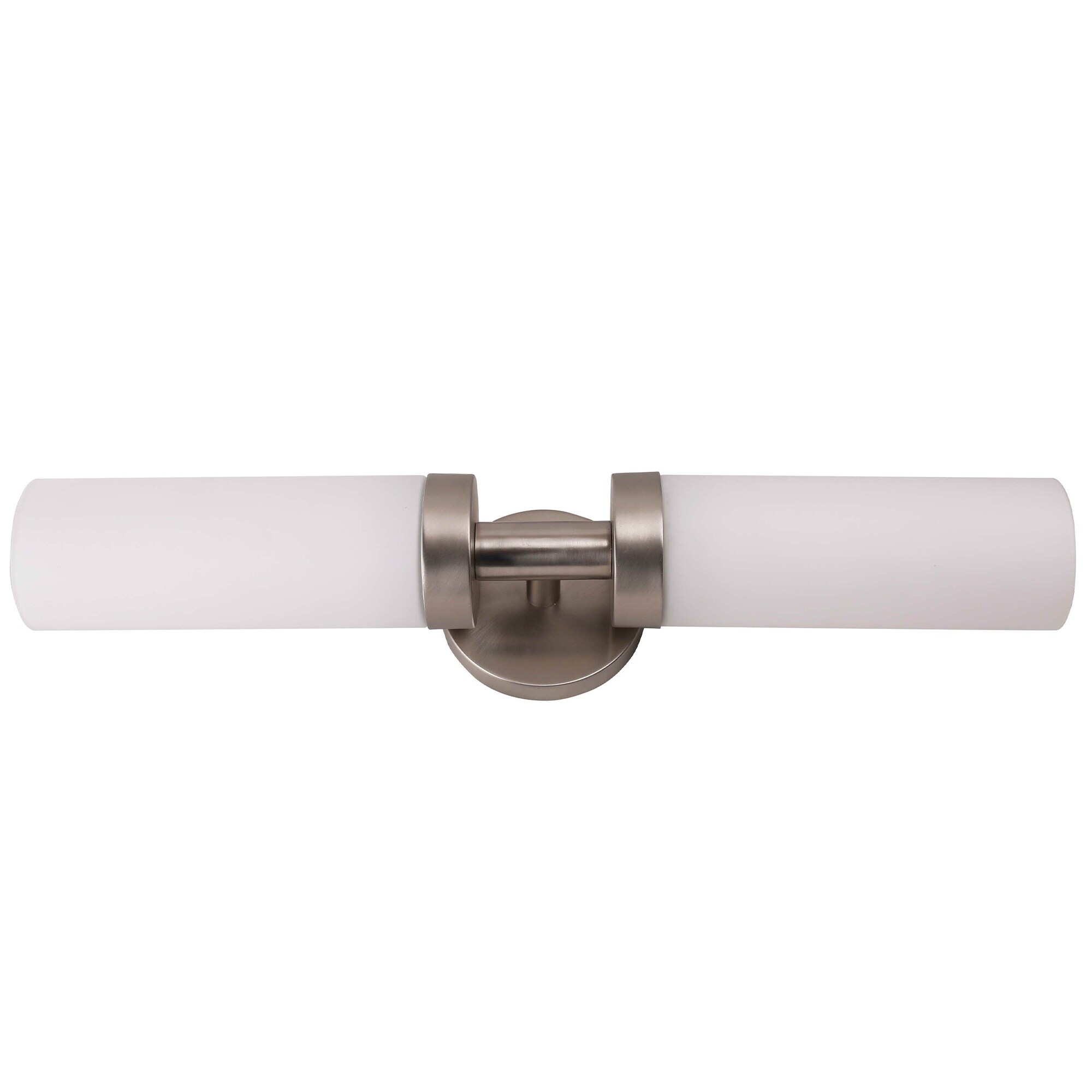 2 way Light Wall Sconce - Brushed Nickel - Mycitystee