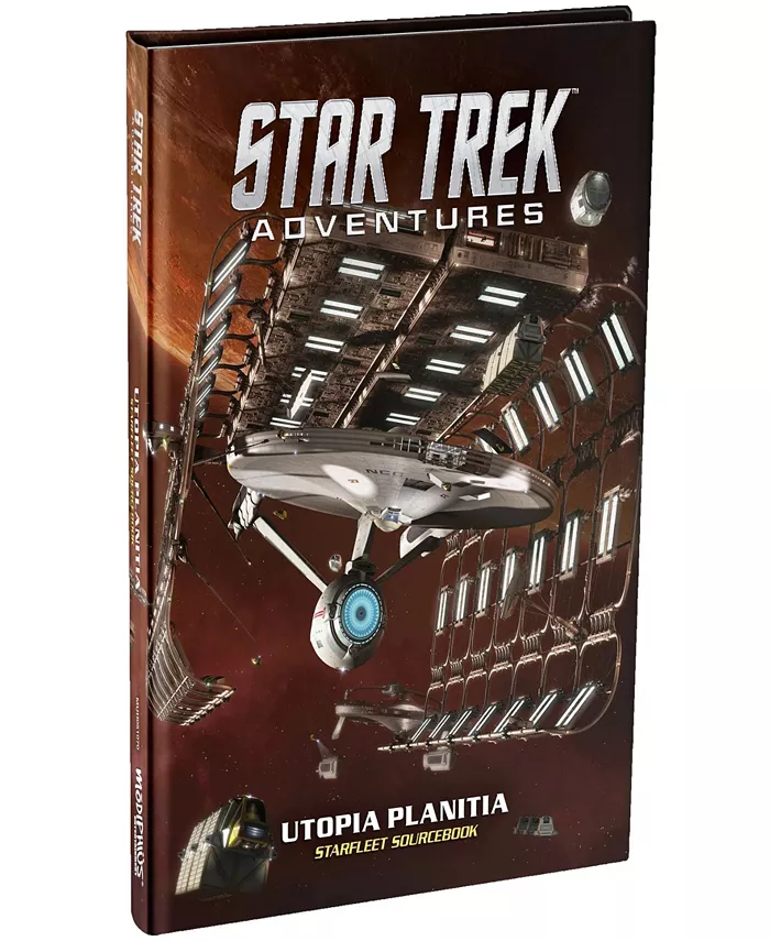 Modiphius Star Trek Adventures Utopia Planitia Starfleet Sourcebook Hardcover Expansion Role Playing Game Book - Mycitystee