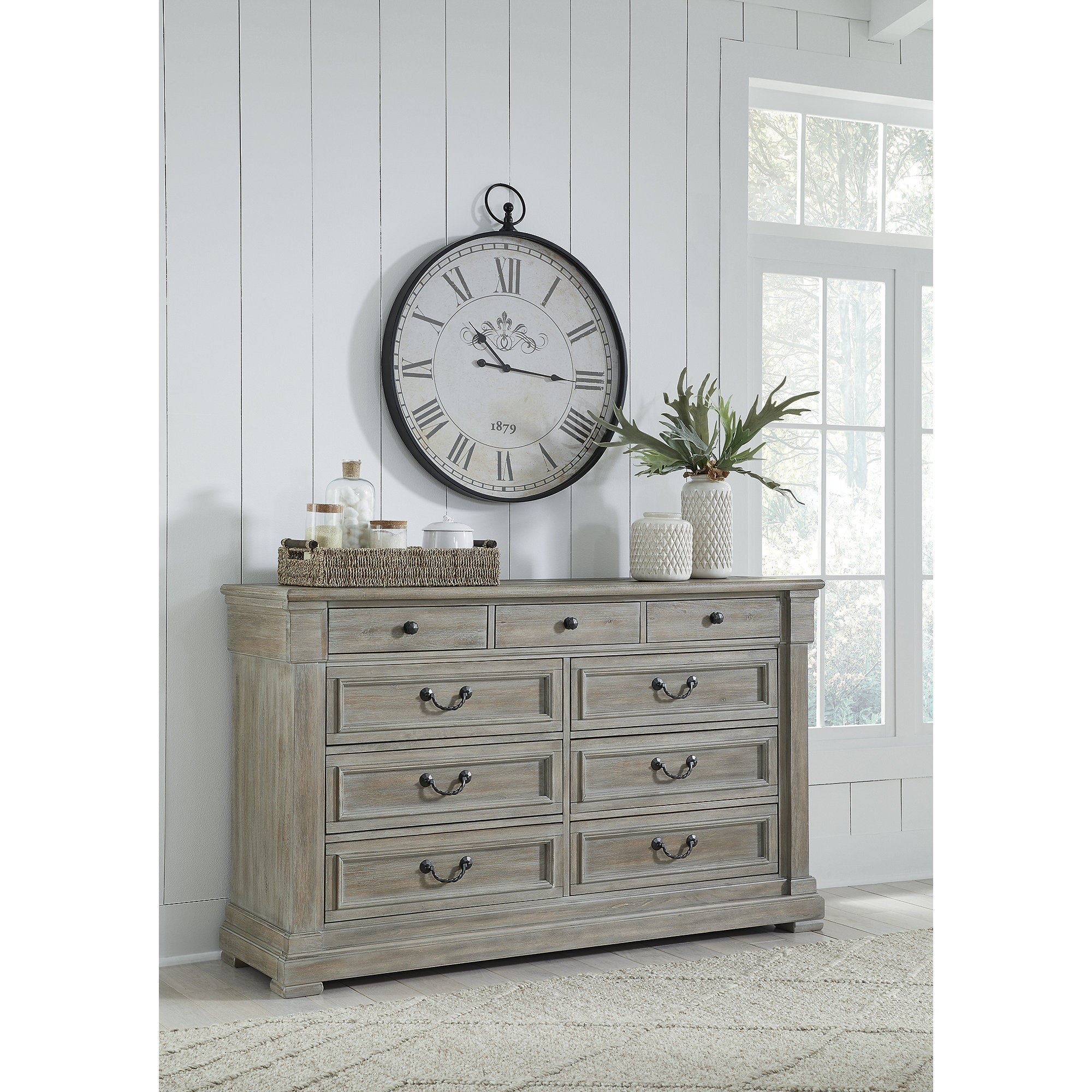 Ashley Furniture Moreshire Brown and Beige Dresser - - 36513940 - Mycitystee
