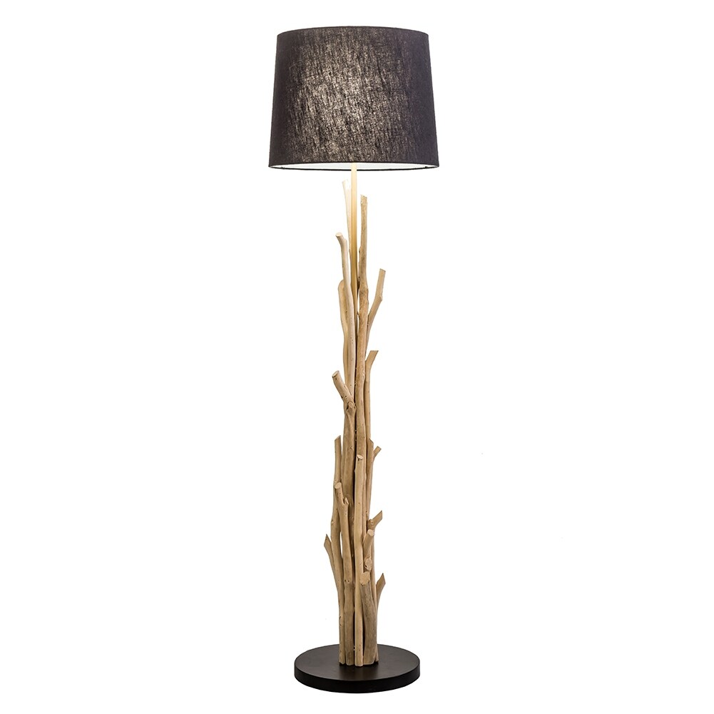 Modern Home Nautical Driftwood Branches Wooden Floor Lamp - Mycitystee