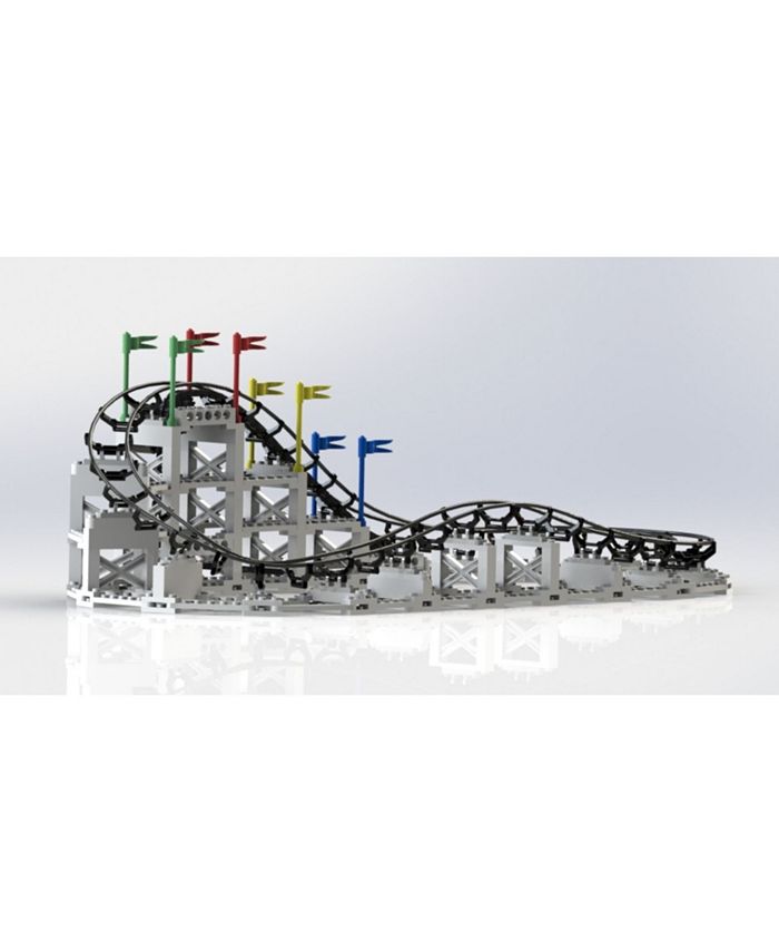 Coaster Dynamix CDX Blocks Brick Construction Little Dipper Roller Coaster Building Set - Mycitystee