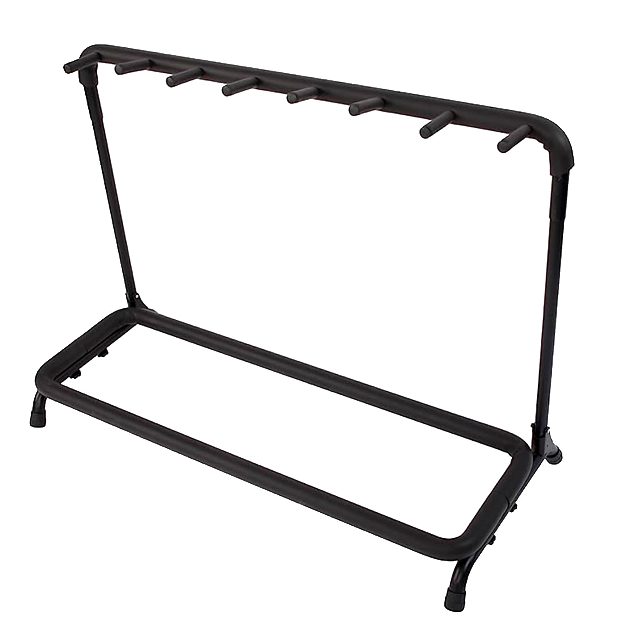 5 Core Guitar Stand Black, 7-Space Multi-Guitar Folding Display Rack Stand Guitar Holder with No slip Rubber Padding for Acoustic, Electric & Bass Gui - Mycitystee