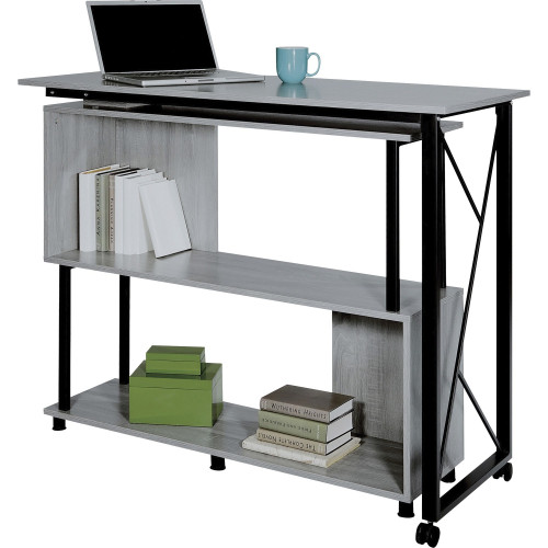 Safco Mood Rotating Worksurface Standing Desk - Box 1 of 2 (1904GRKDA) - Mycitystee