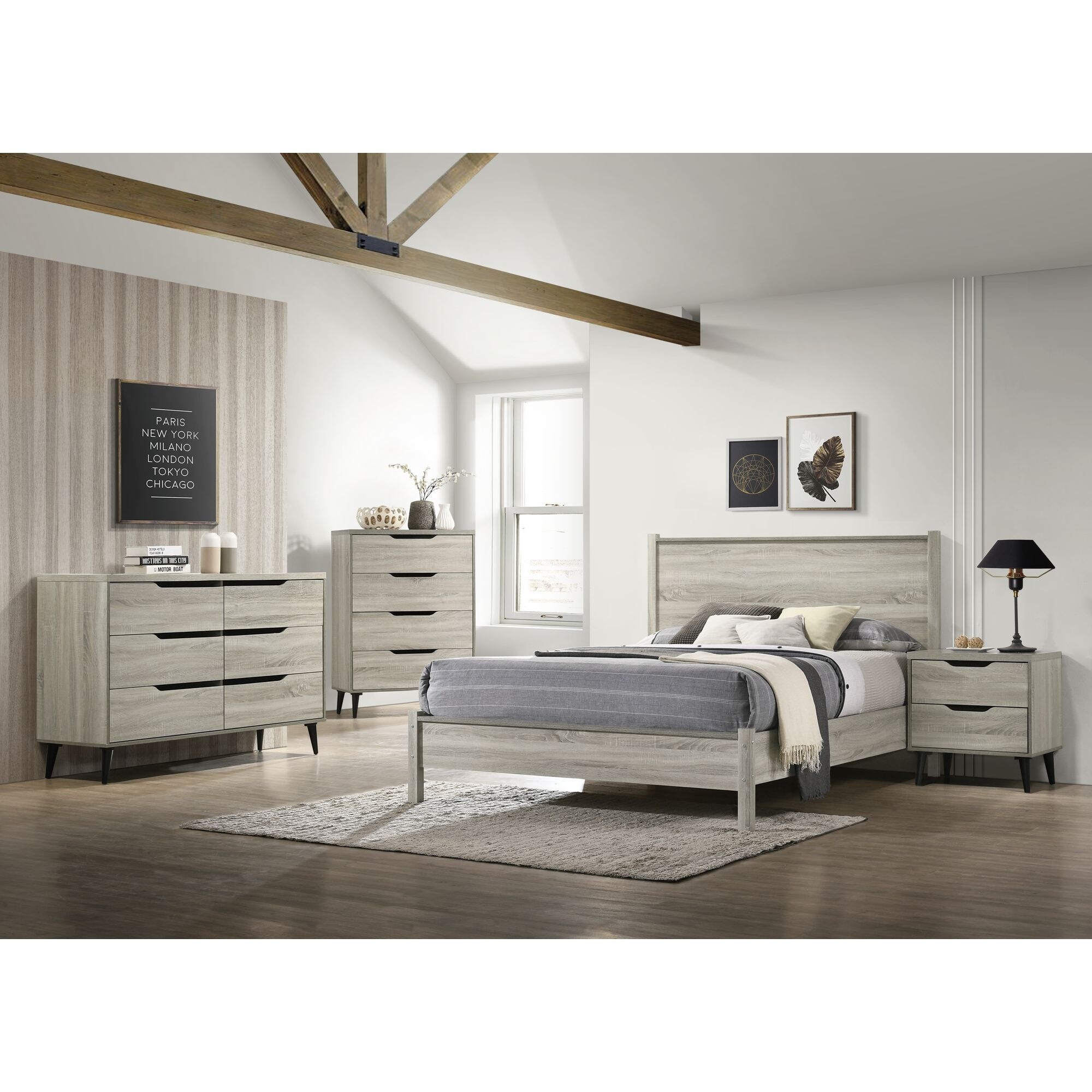 Picket House Furnishings Cohen 6-Drawer Dresser in Grey - - 33664996 - Mycitystee