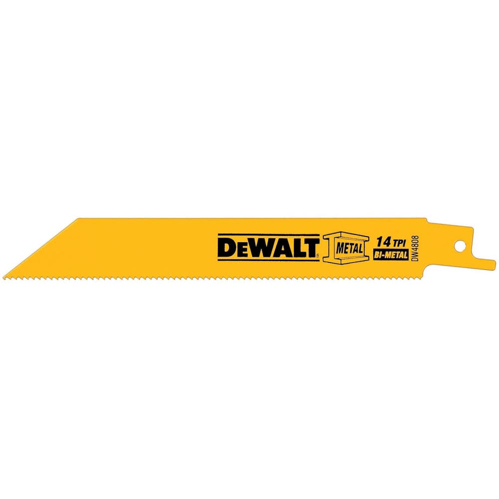 DEWALT 6 in 14TPI Recip Saw Blade DW4808B25 from DEWALT - Mycitystee