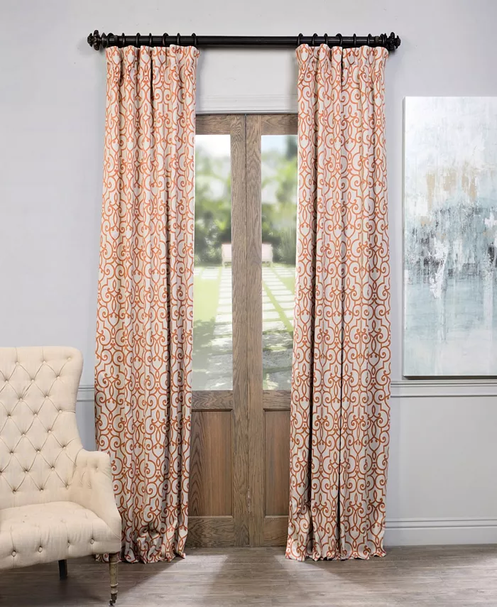 Exclusive Fabrics Furnishings Nouveau Blackout Panels - Mycitystee