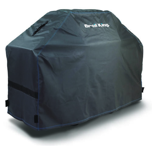 Broil King 68470 Grill Cover， 24 in W， 46 in H， Polyester/PVC， Black - Mycitystee
