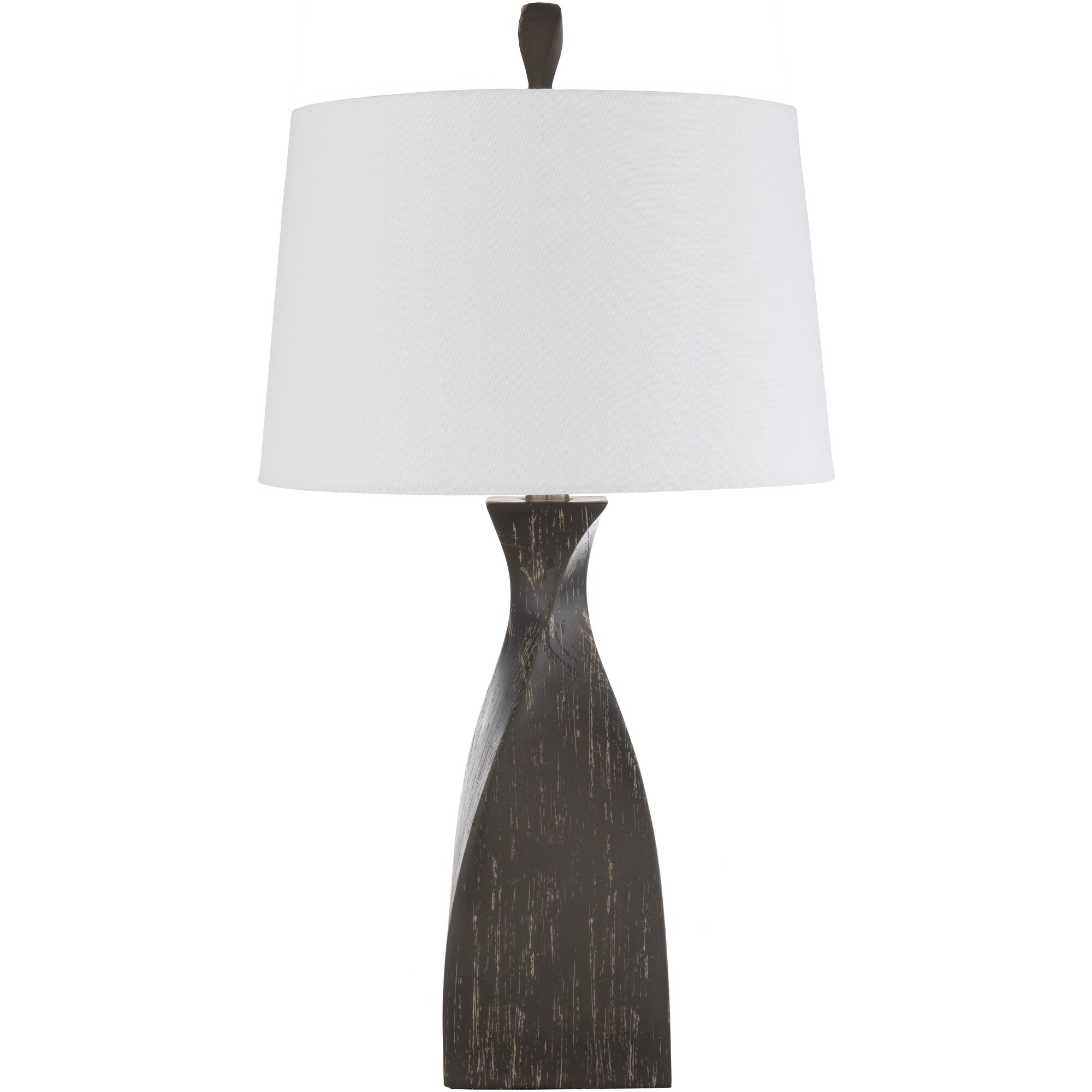 Gabriella Twist Column Contemporary 29-inch Table Lamp - 15.5