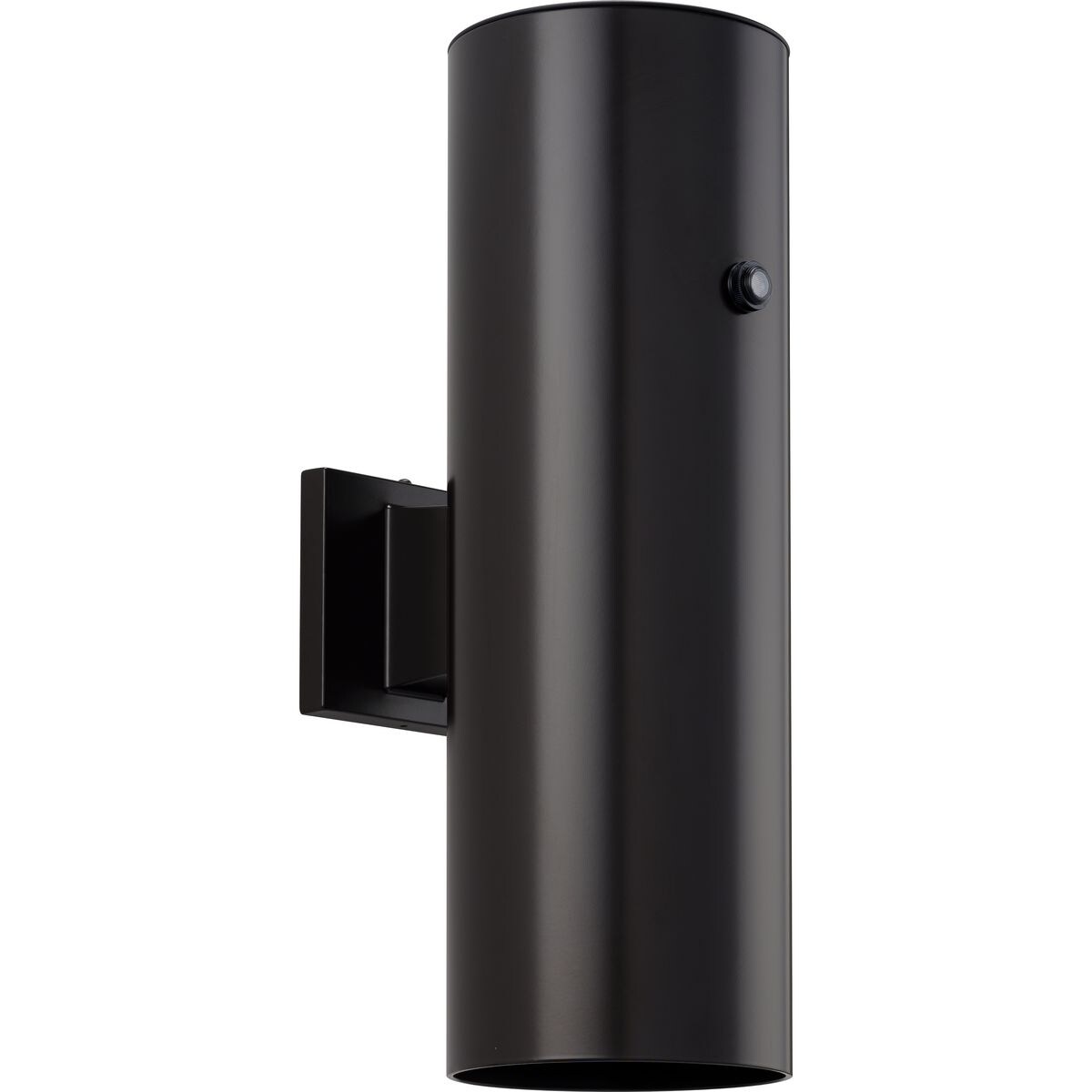 Cylinder Collection 1-Light Antique Bronze 6-Inch Modern Outdoor Extra-Large Wall Lantern Light - 6 in x 8.94 in x 18 in Shopping - The Best Deals on - Mycitystee