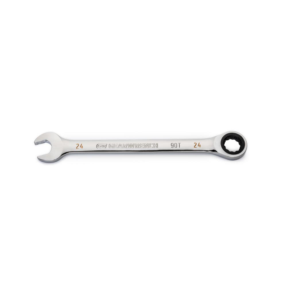 GEARWRENCH 24mm 90T 12 Point Ratcheting Combination Wrench 86924 from GEARWRENCH - Mycitystee