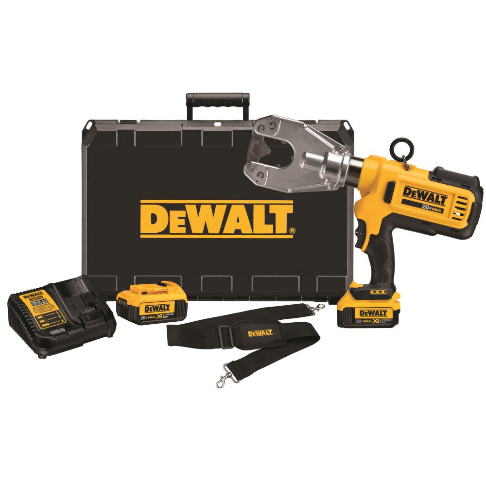 DEWALT 20V Dieless Cable Crimping Tool Kit DCE350M2 from DEWALT - Mycitystee
