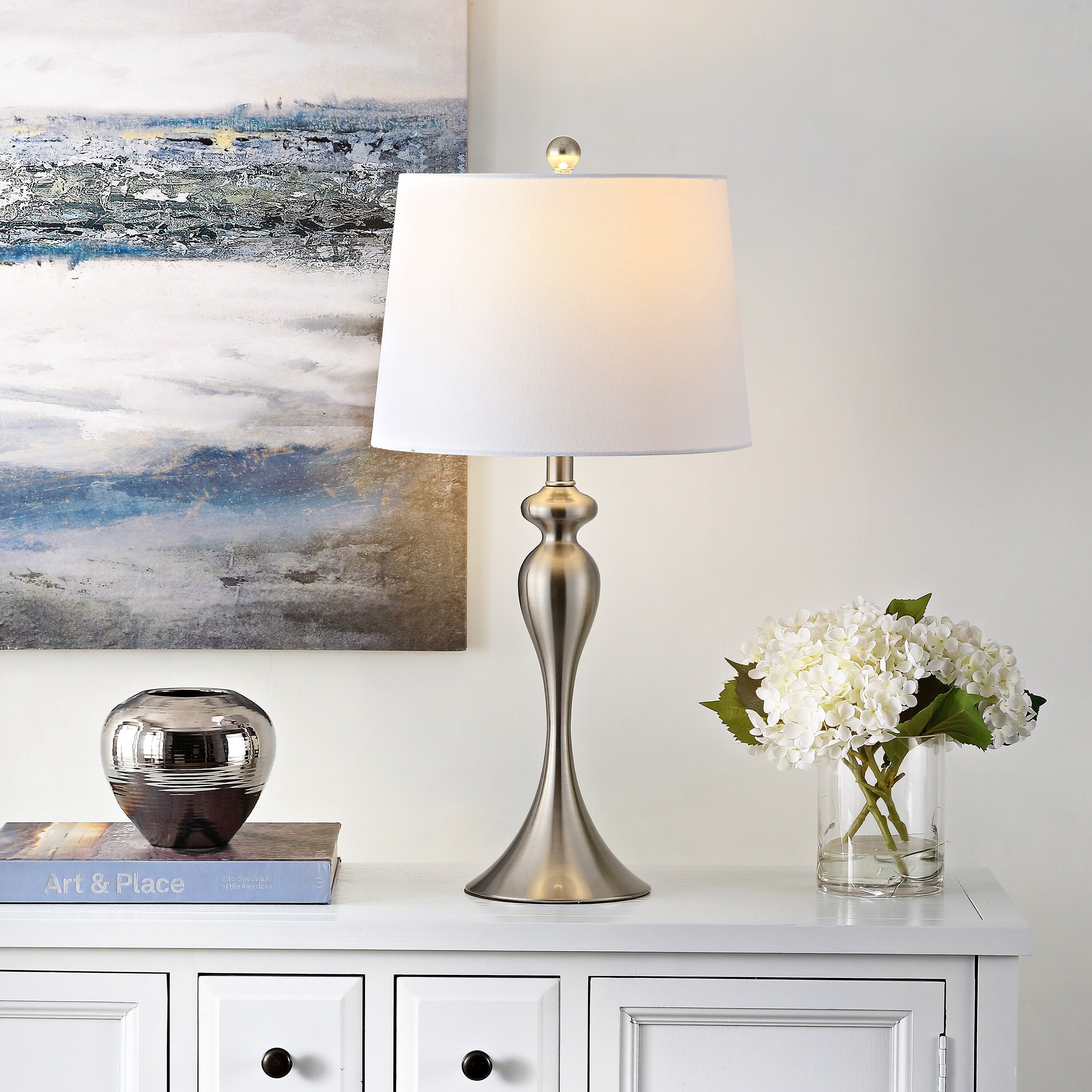 SAFAVIEH Lighting 28-inch Bayan Iron Table Lamp - 14