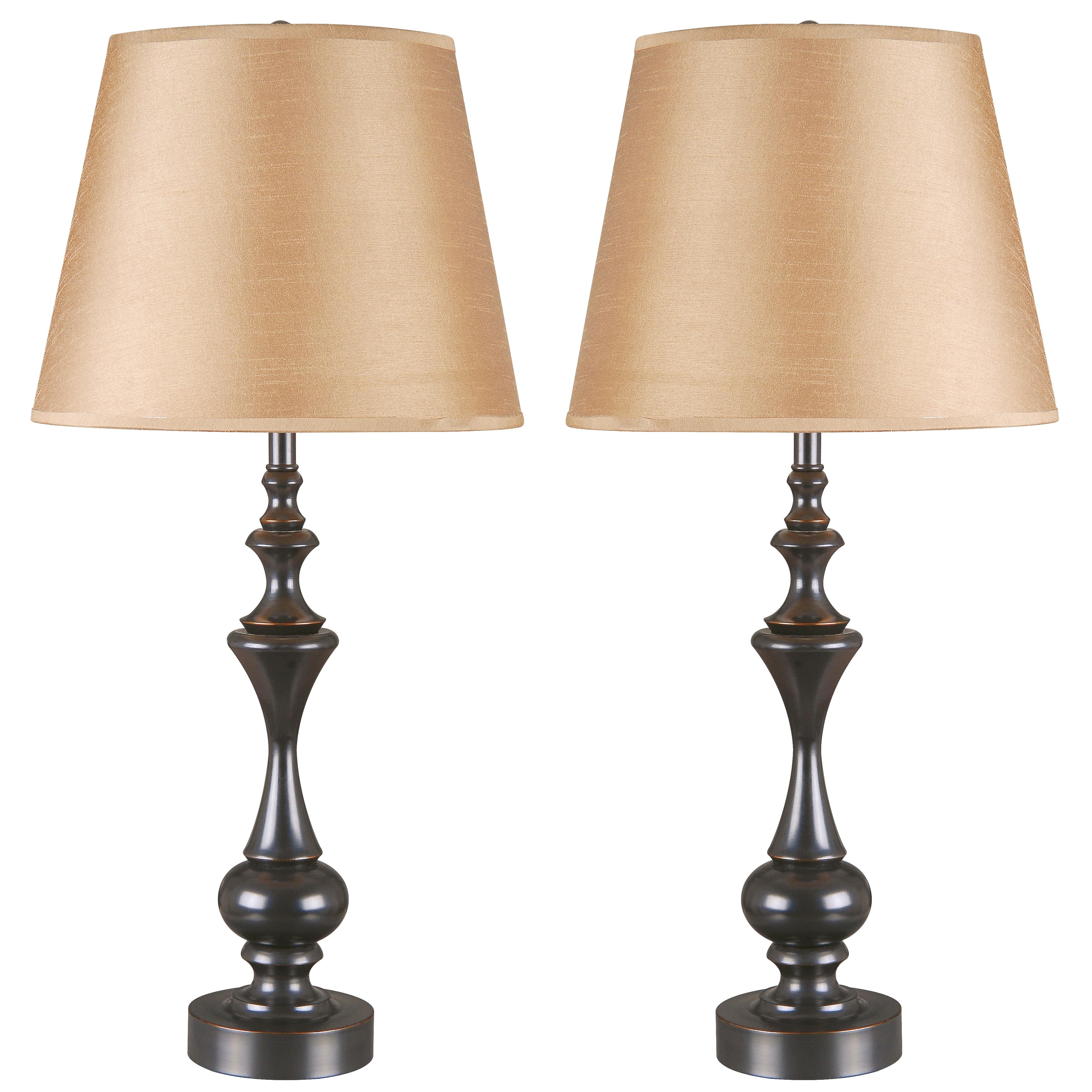 Dolores Oil Rubbed Bronze 2-Pack Table Lamp Set - Mycitystee
