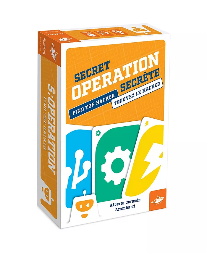 FoxMind Games Secret Operation Memory Deception and Strategy Game - Mycitystee