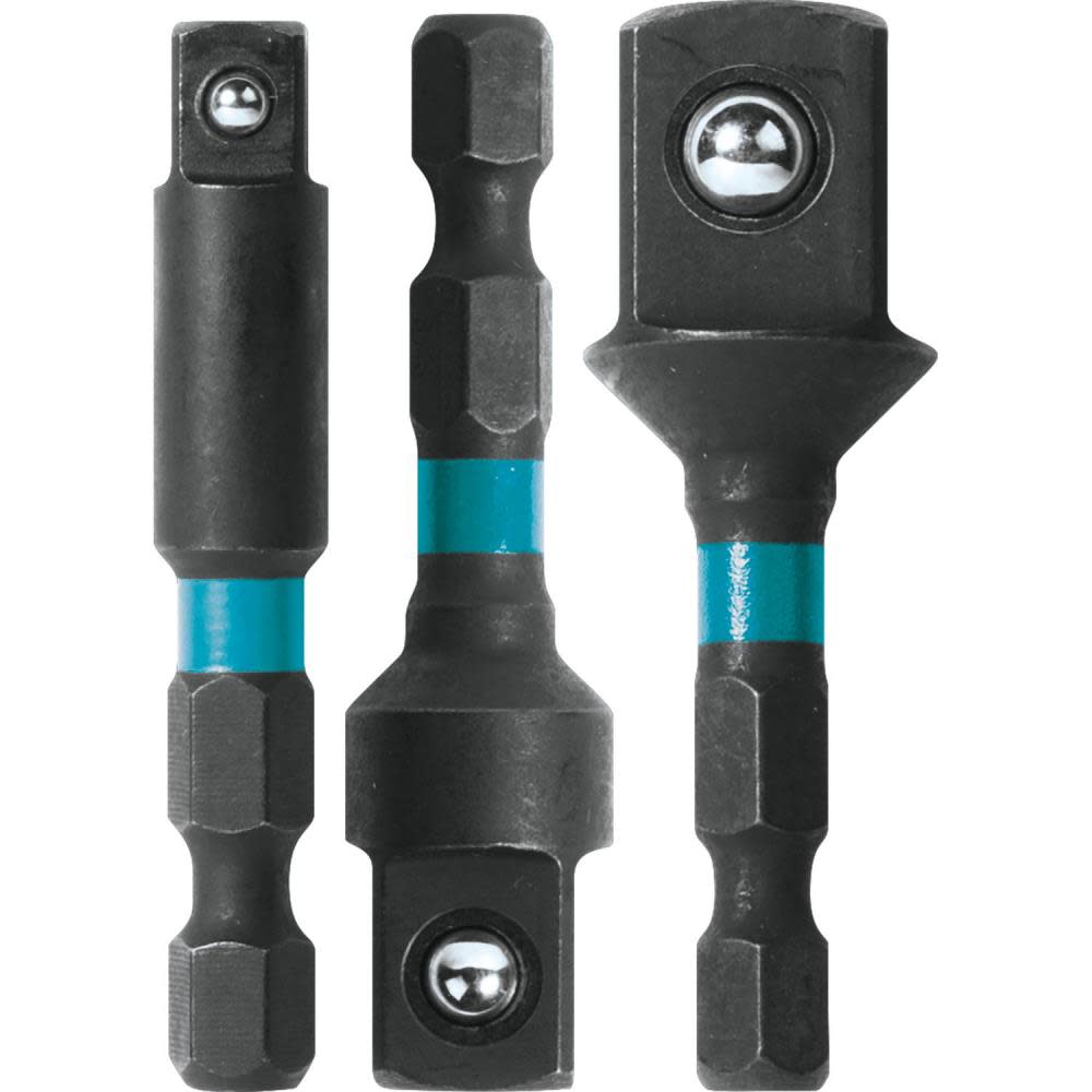 Makita Impact X 3 Pc. 2 Socket Adapter Set A-97673 from Makita - Mycitystee