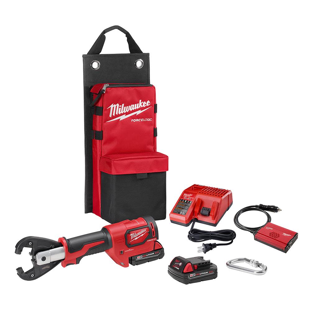 Milwaukee M18FORCE LOGIC 6T Utility Crimping Kit with Kearney Grooves 2678-22K from Milwaukee - Mycitystee
