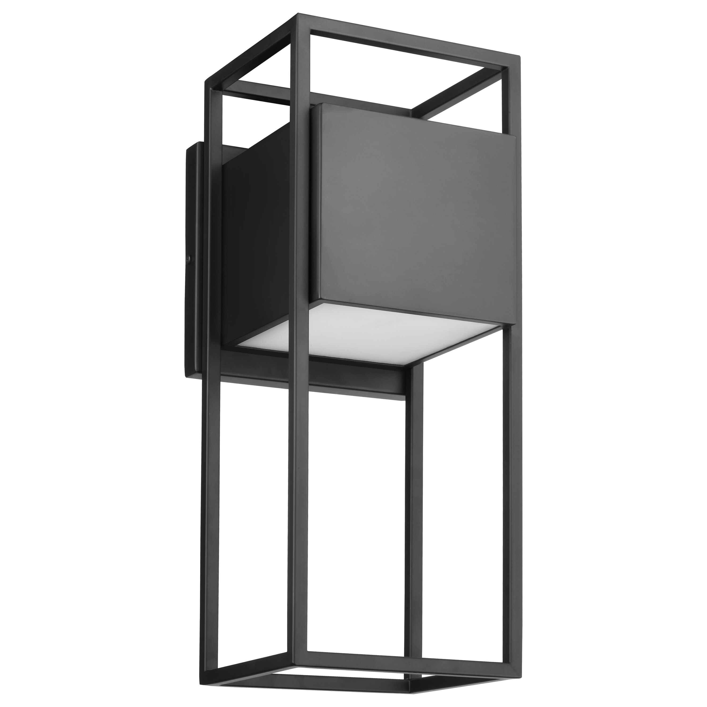Supreme 18W LED Large Wall Lantern Matte Black Finish Shopping - The Best Deals on Outdoor Wall Lanterns | 39389161 - Mycitystee