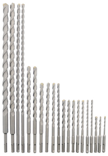 Steel Dragon Tools 20 PC SDS Rotary Hammer Concrete Masonry Drill Bit Set - Mycitystee