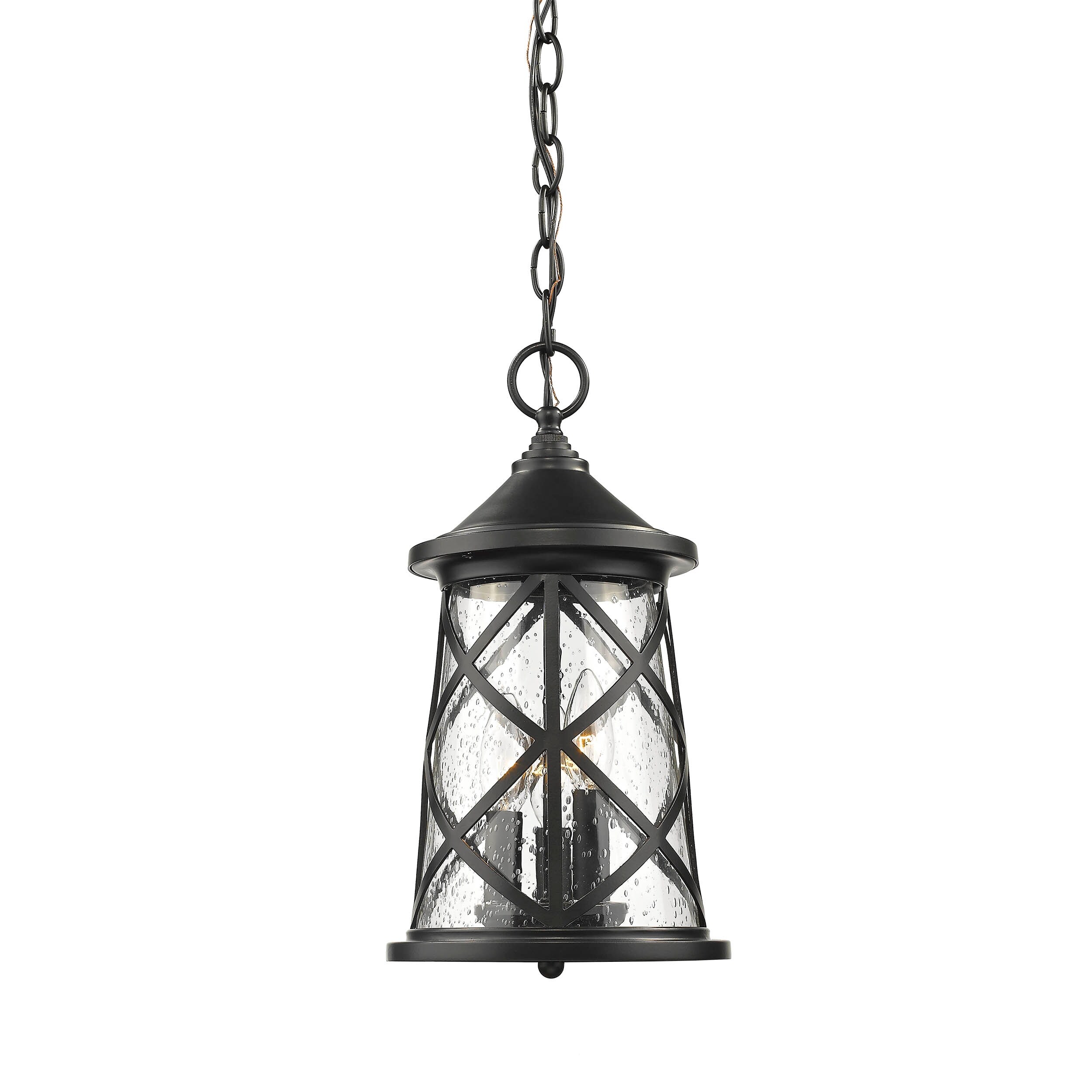 Gordon Outdoor Hanging Lantern made of Metal - Mycitystee