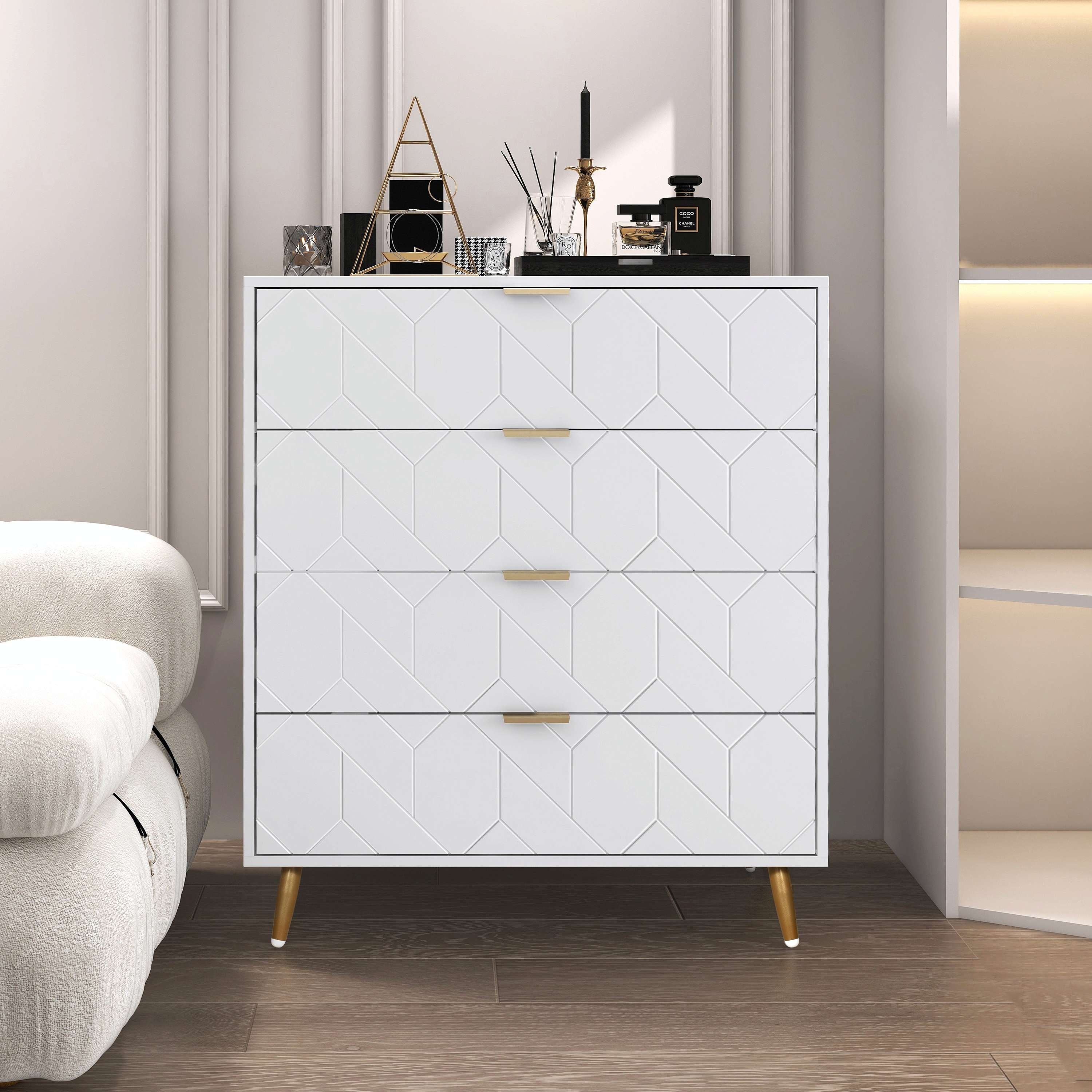 Morden 4 drawer cabinet - - 37720252 - Mycitystee