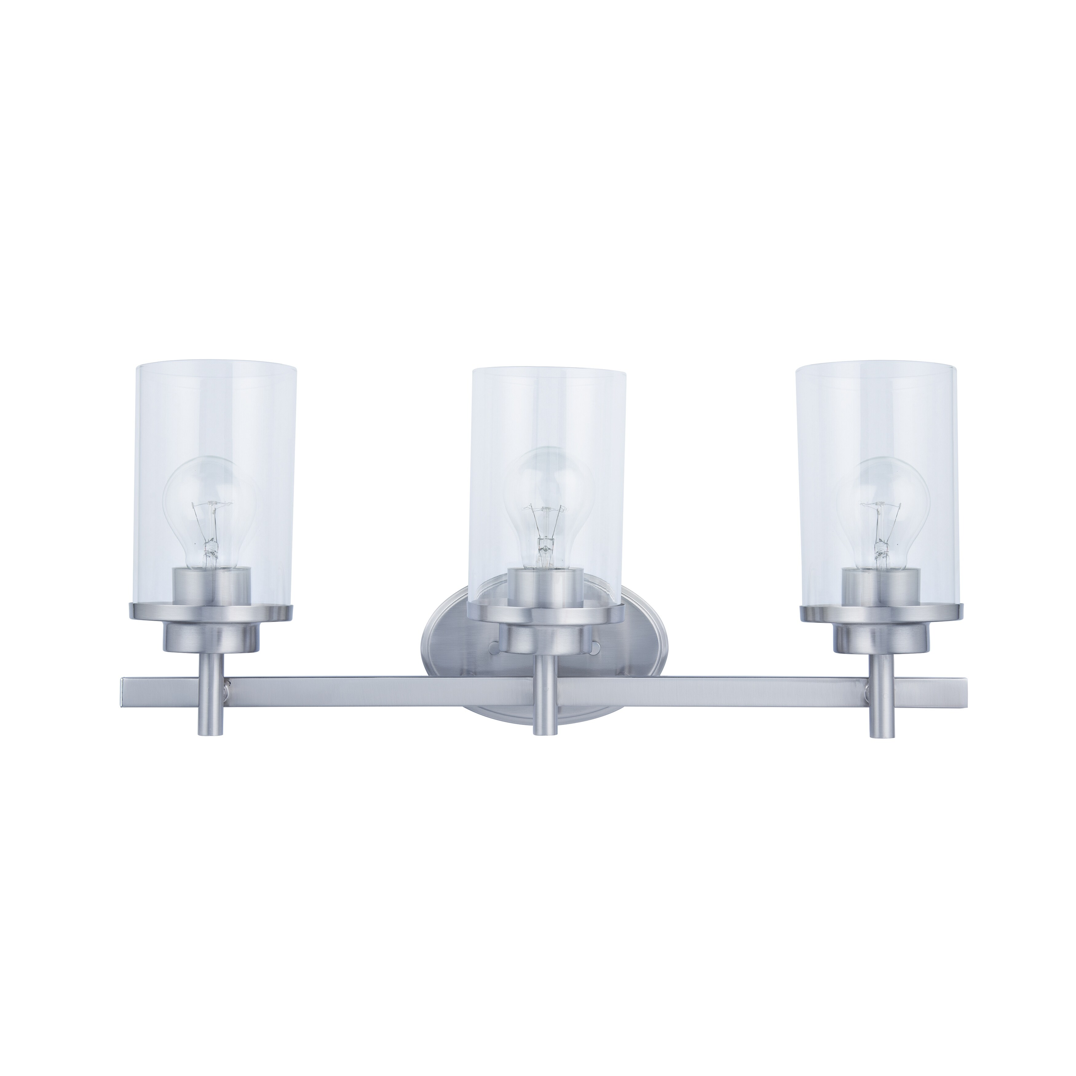 Cyrus 3-Light Dimmable Glass Bath Vanity - Mycitystee