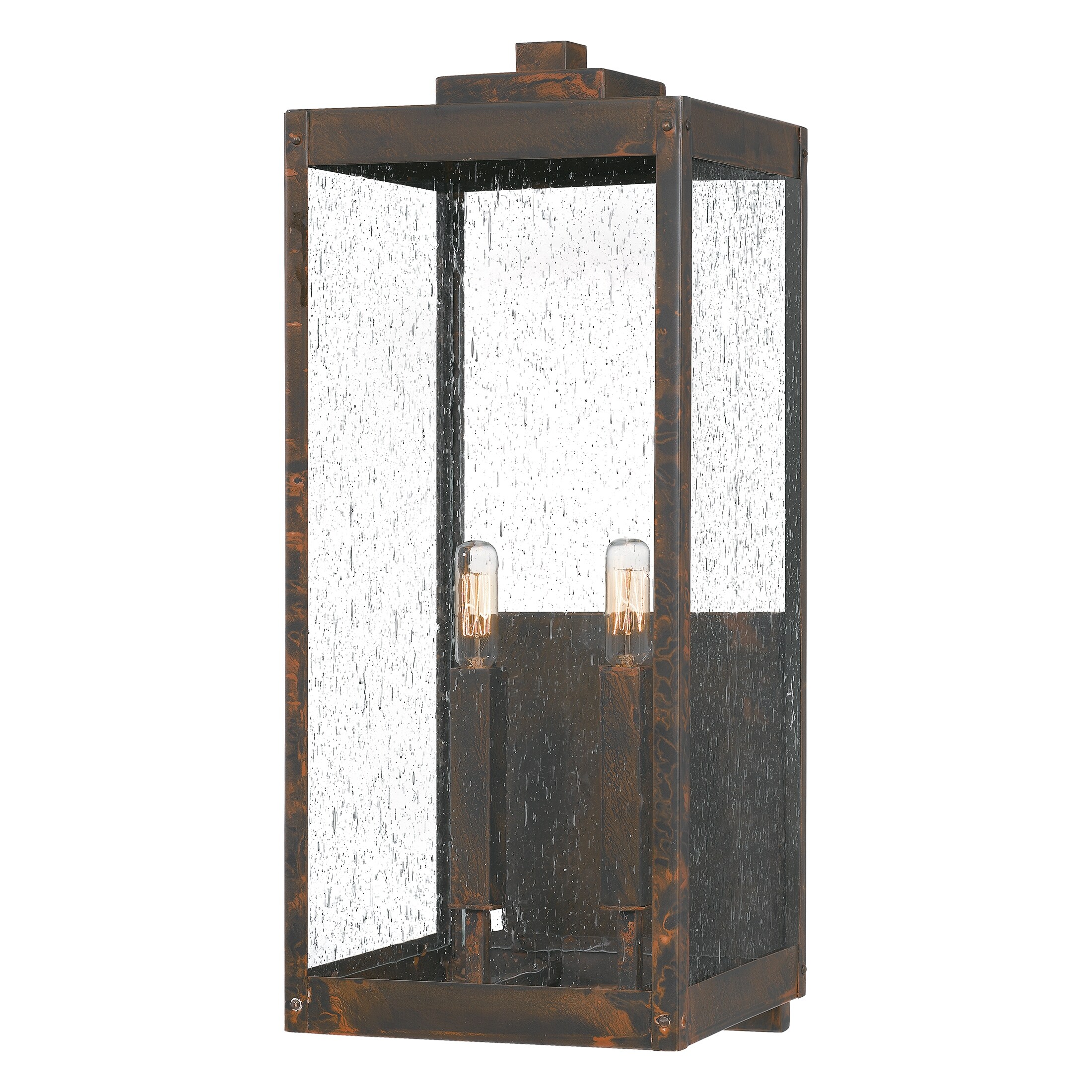 Quoizel Westover Industrial Bronze 2-light Outdoor Wall Lantern - Mycitystee