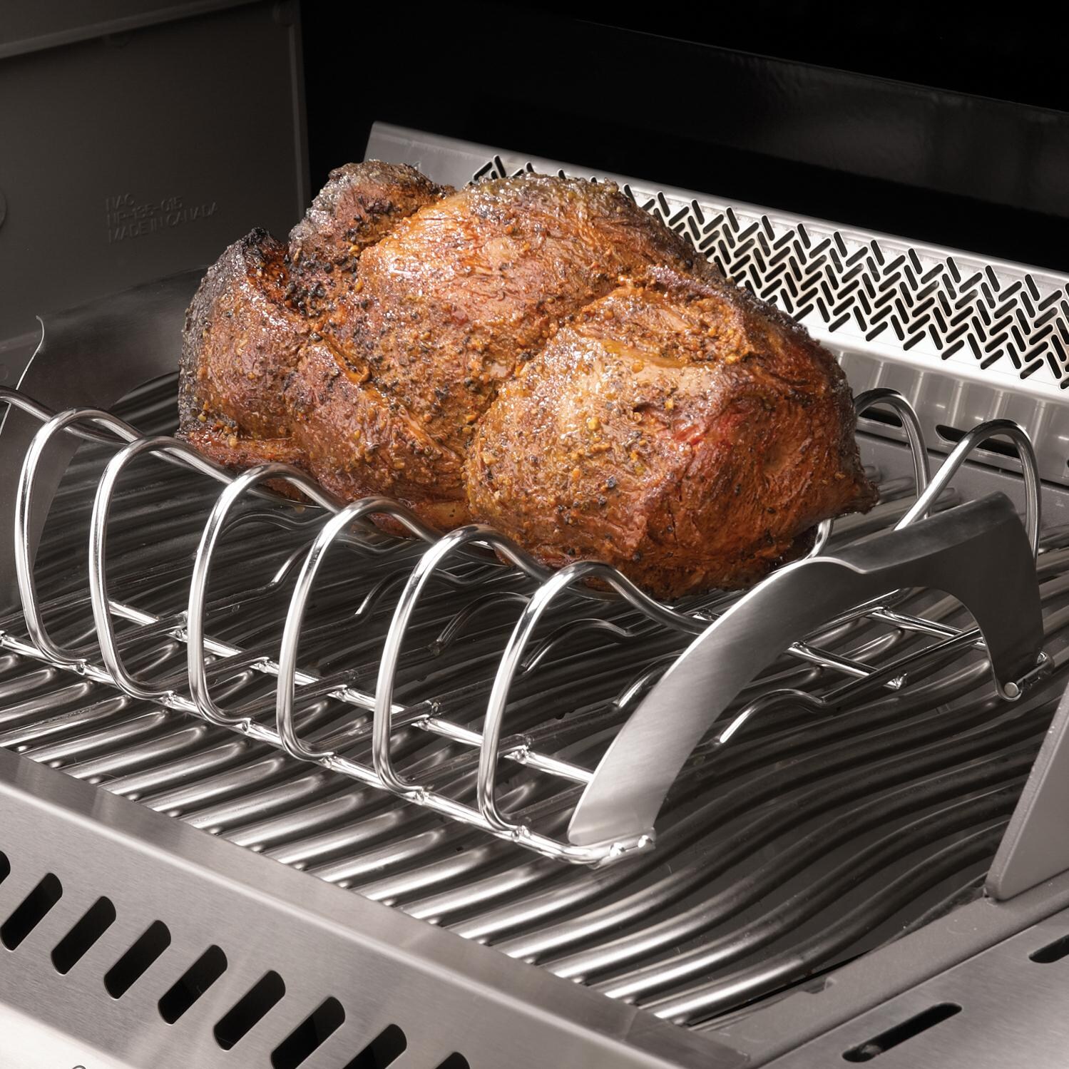 Napoleon PRO Stainless Steel Rib / Roast Grill Rack - Mycitystee