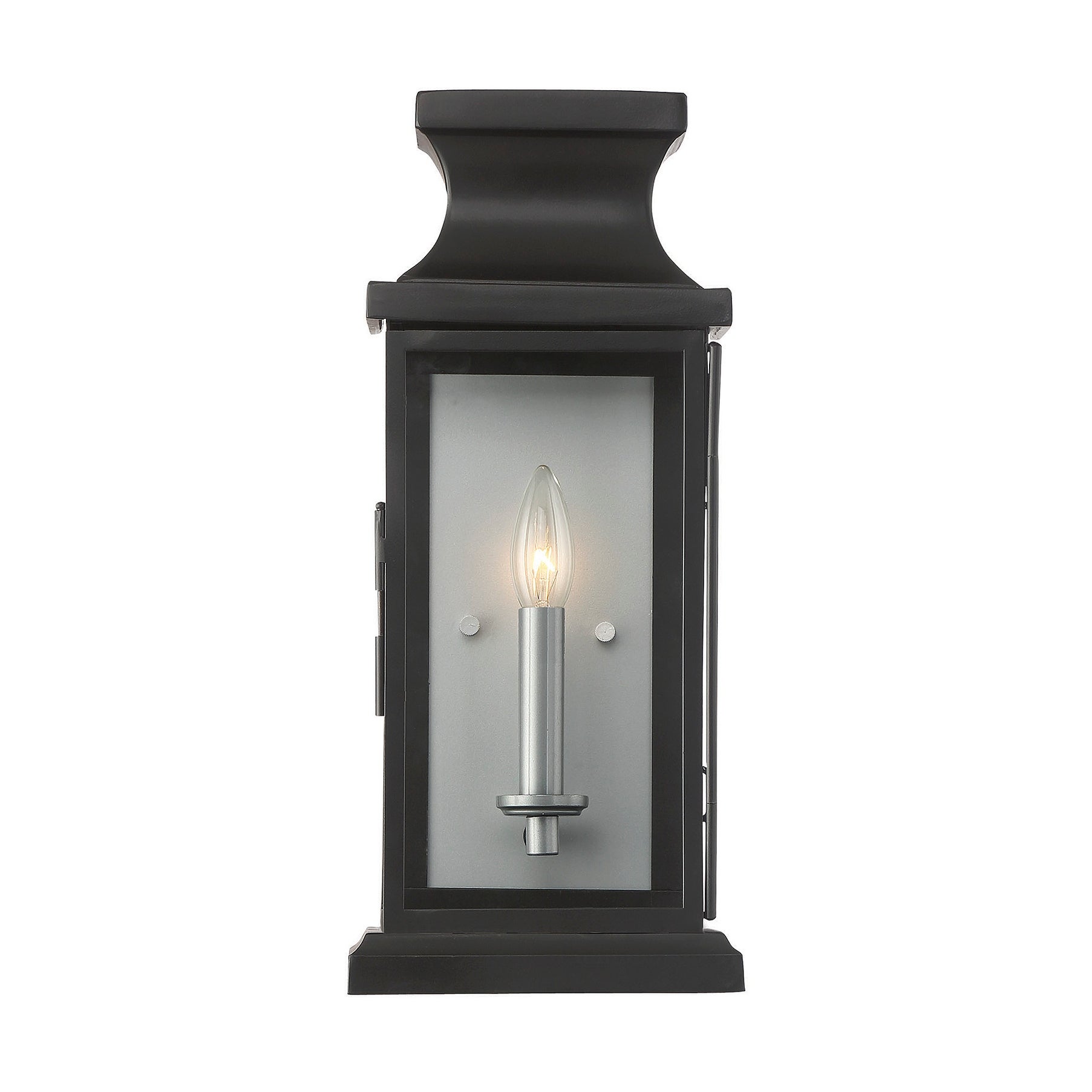 Savoy House Brooke 1-Light Outdoor Wall Lantern in Matte Black - Mycitystee