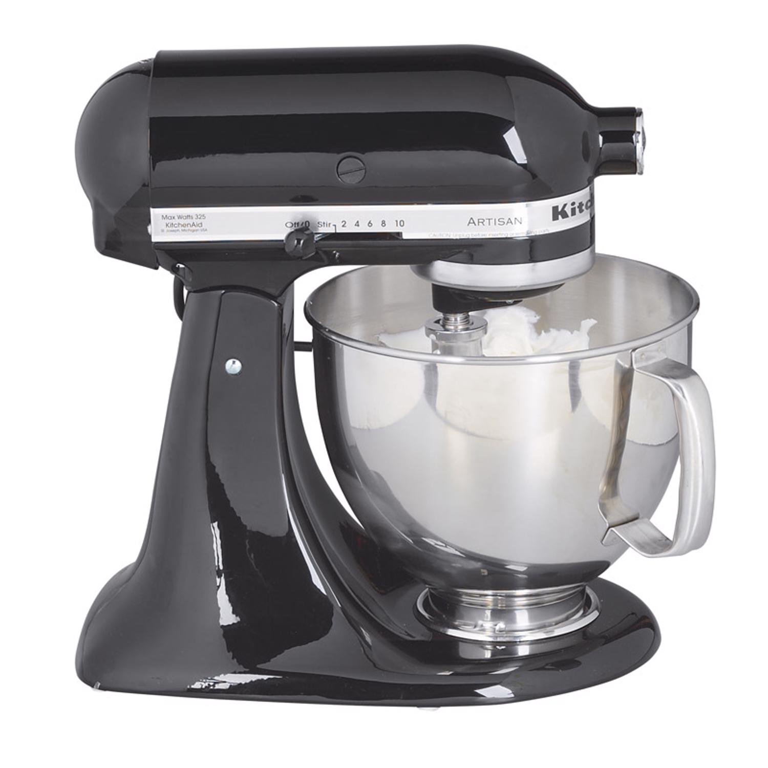 KitchenAid Artisan Onyx Black 5 qt 10 speed Stand Mixer - Mycitystee