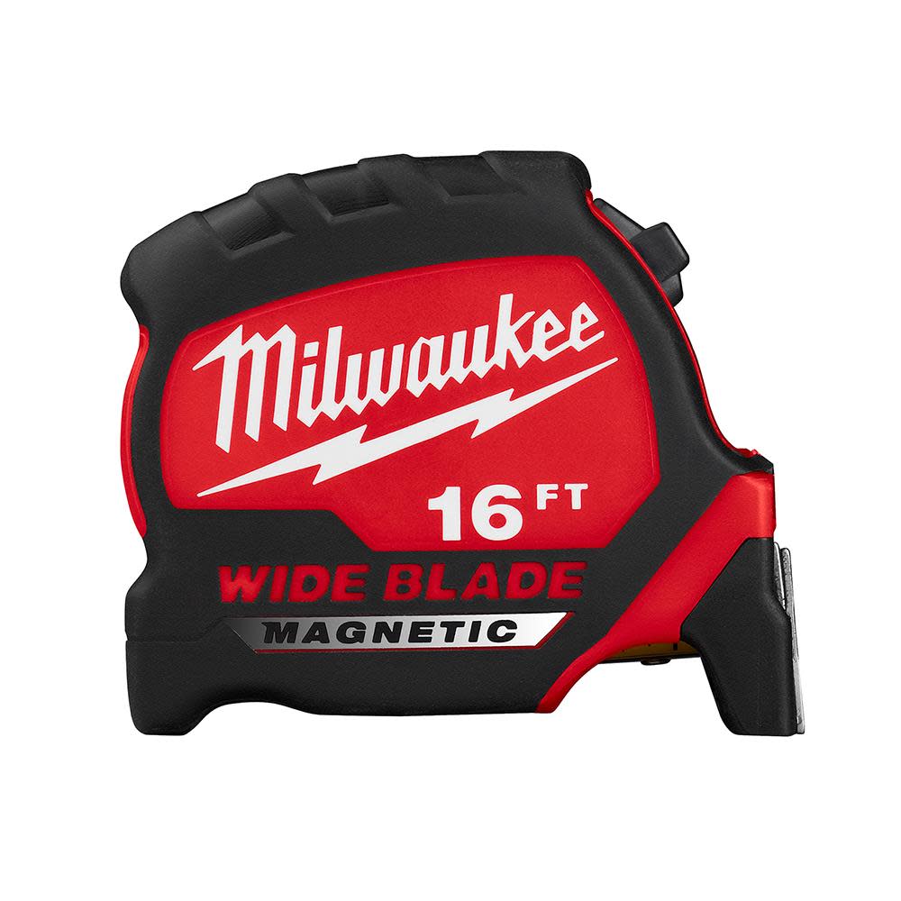 Milwaukee 16Ft Wide Blade Magnetic Tape Measure 48-22-0216M from Milwaukee - Mycitystee