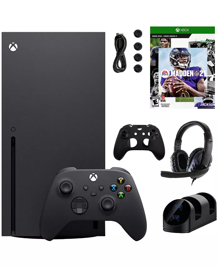Xbox Series X 1TB Console with Madden 21 and Accessories Kit - Mycitystee