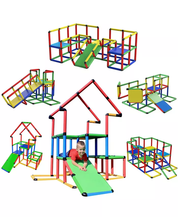 Funphix Jumbo Construction Toy Set， 467 Pieces - Mycitystee