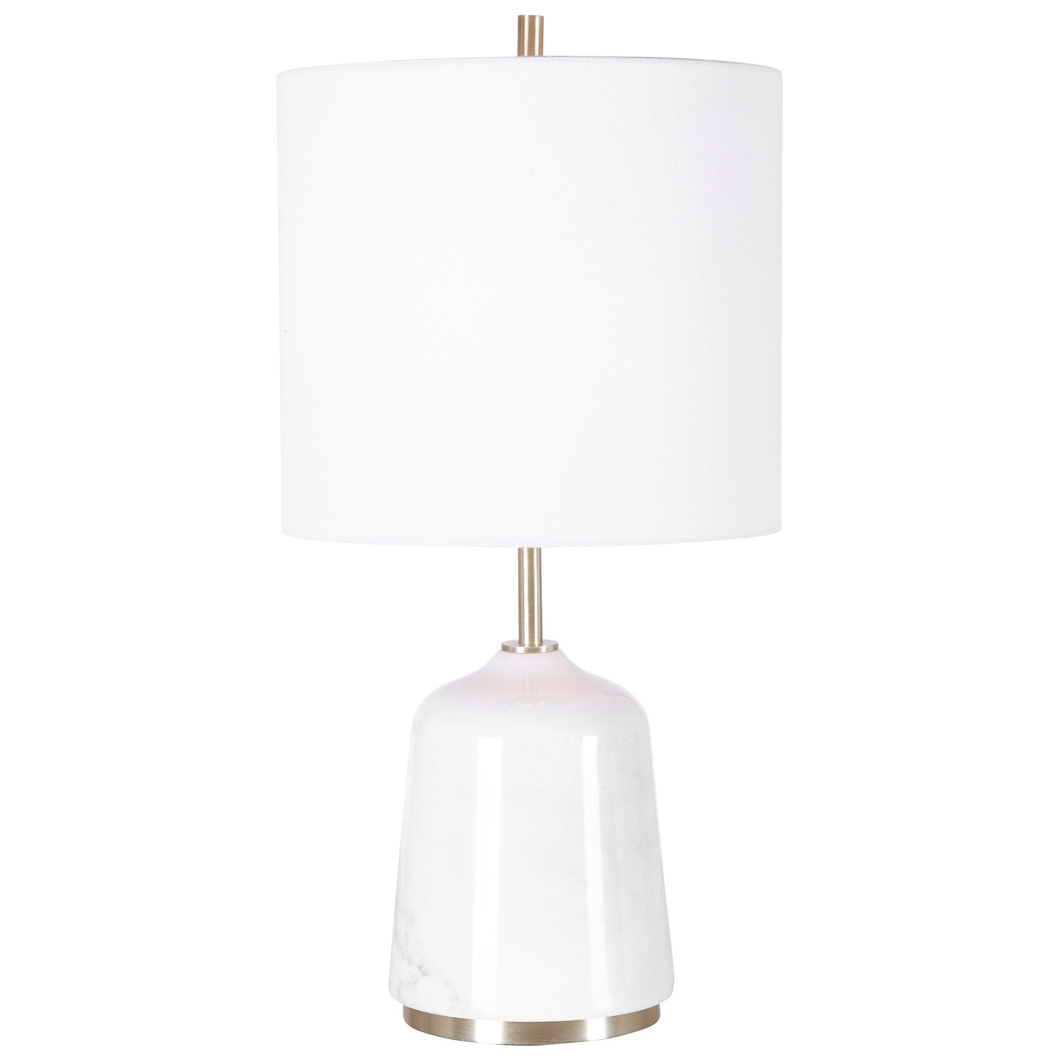 Uttermost Eloise White Marble Table Lamp - Mycitystee