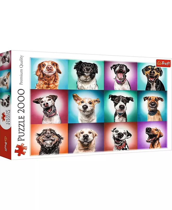 Trefl Jigsaw Puzzle， Funny Dog Portraits II， 2000 Piece - Mycitystee