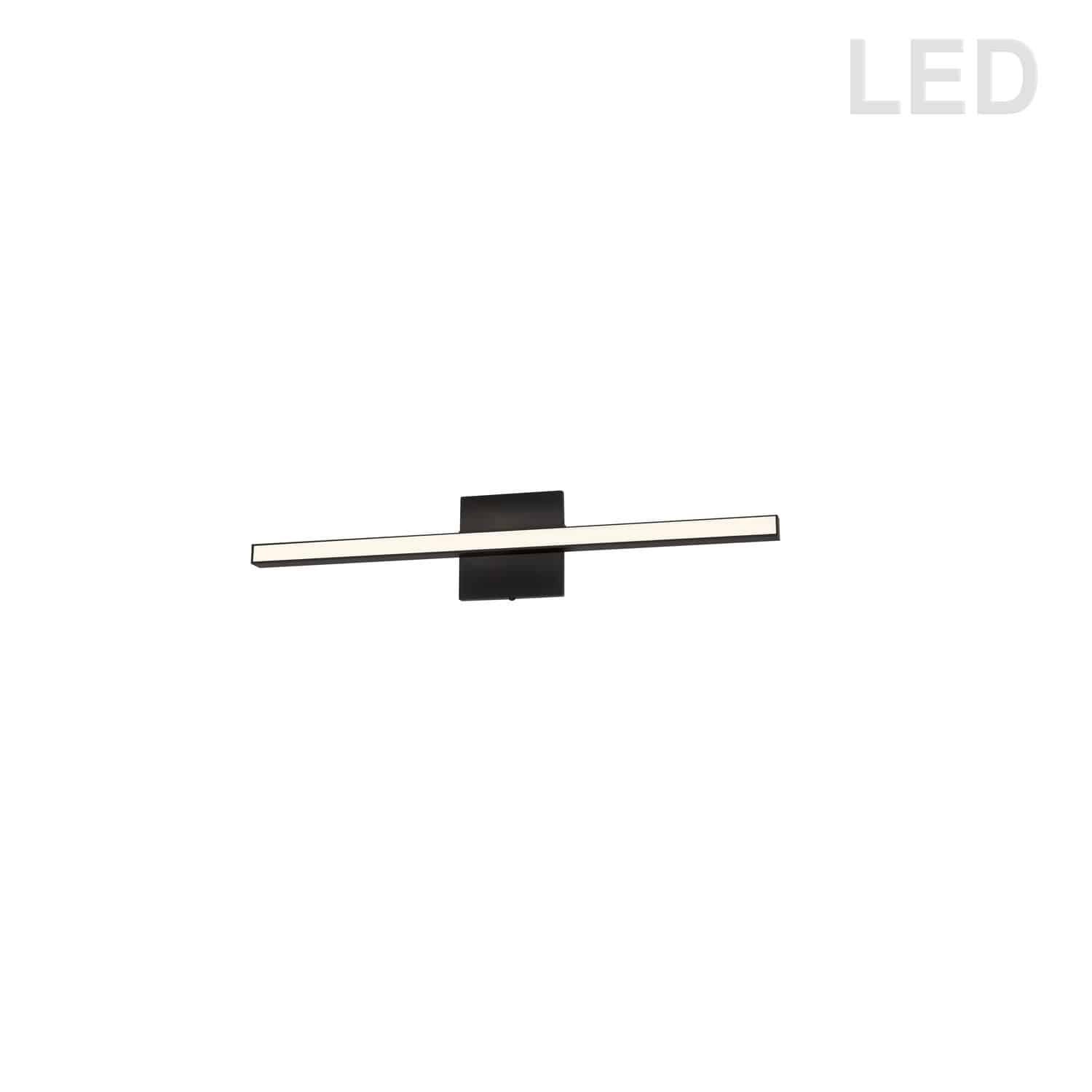 Dainolite Arandel 18W Modern Matte Black Luxury vanity lights Bathroom Vanity Light Integrated LED - Mycitystee