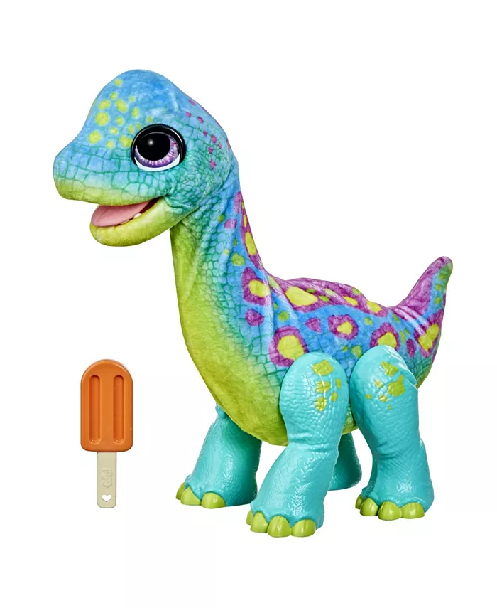 FurReal Friends Snackin' Sam the Bronto Plush Toy - Mycitystee