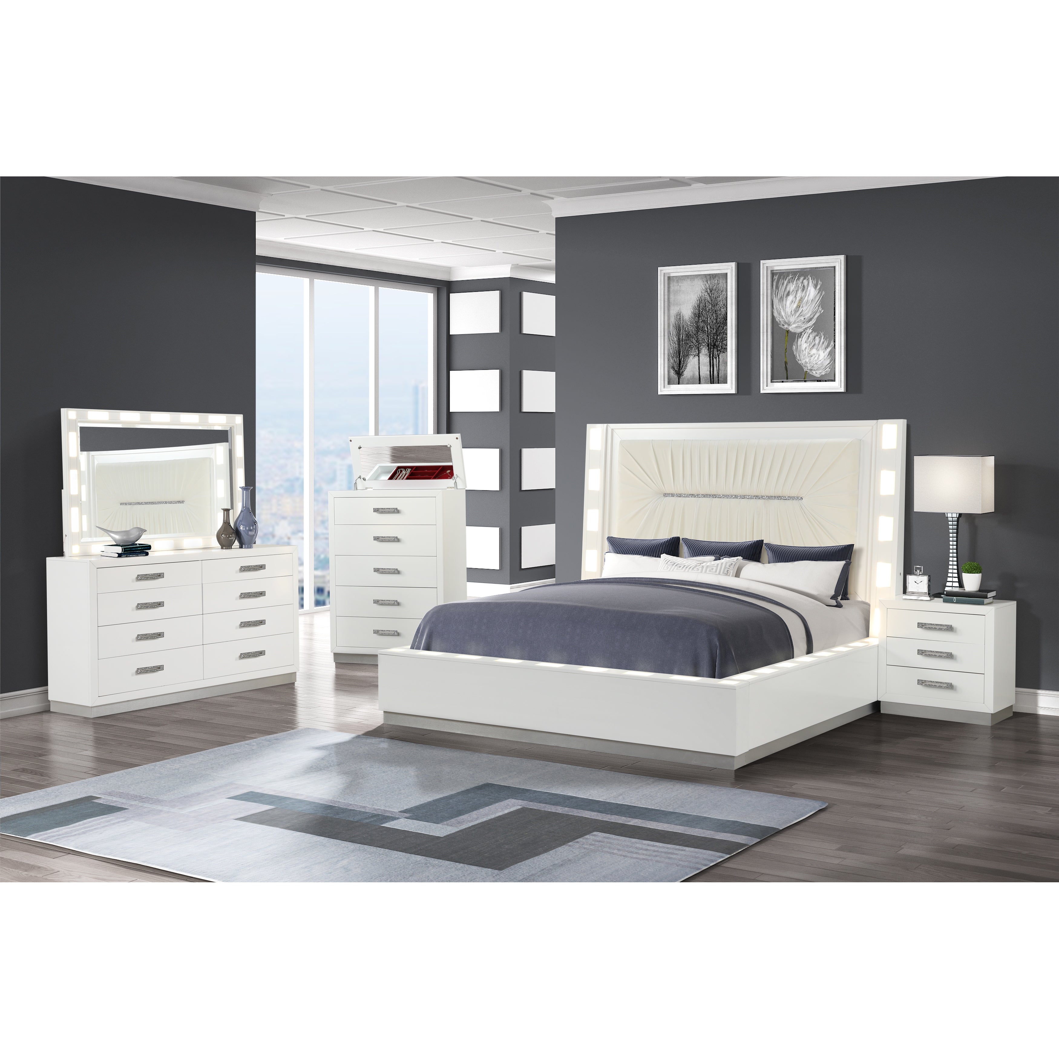 Coco Dresser in Milky White - - 37913555 - Mycitystee
