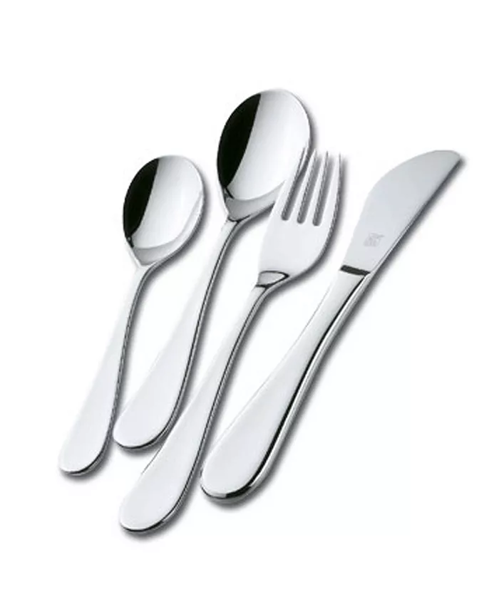 J.A. Henckels Zwilling Twin Kids Filou 18 10 Stainless Steel 4-Piece Place Setting - Mycitystee