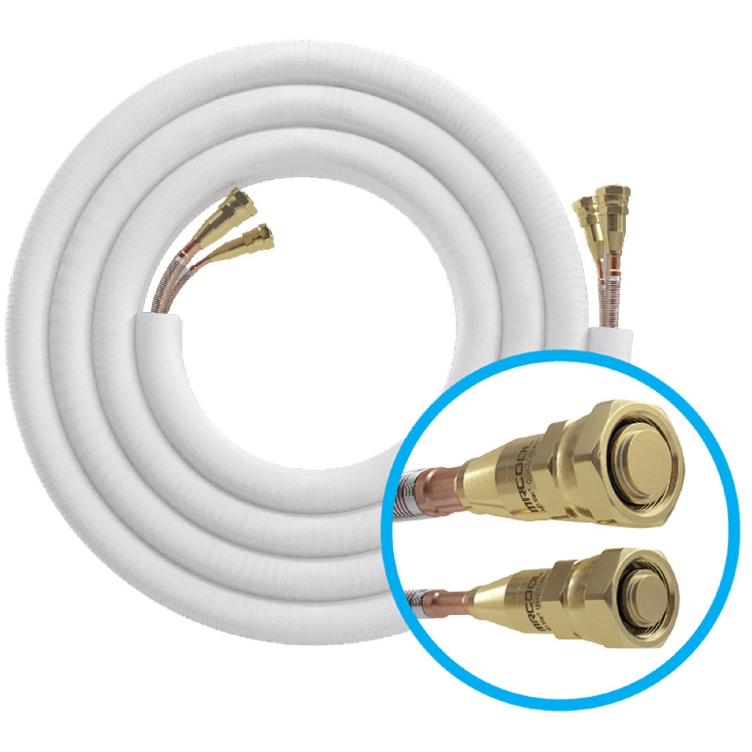 MrCool DIY 24k and 36k Air Handler Ductless Split System Line Set - Mycitystee