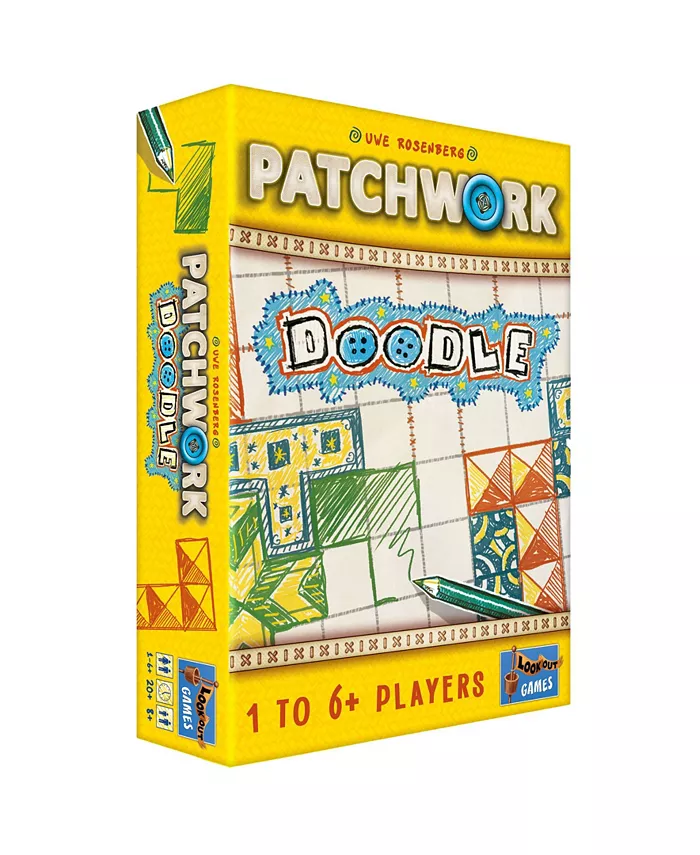 MasterPieces Puzzles Asmodee Editions Patchwork Doodle Family Game - Mycitystee