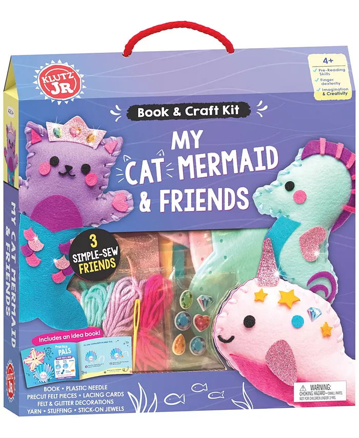 Klutz Jr. My Cat Mermaid Friends - Mycitystee