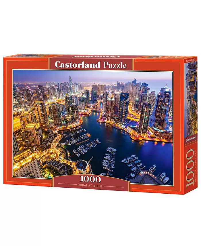 Castorland Dubai at Night Jigsaw Puzzle Set， 1000 Piece - Mycitystee