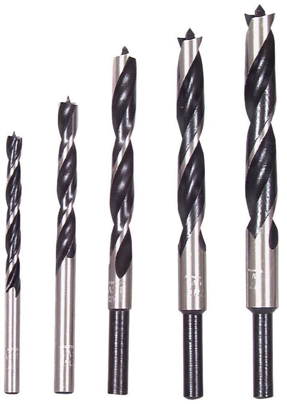 Bosch 5pc Brad Point Drill Bit Set B14616 from Bosch - Mycitystee