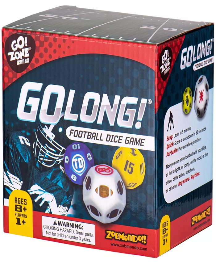 Zobmondo Golong Fun Football Math Dice Game - Mycitystee