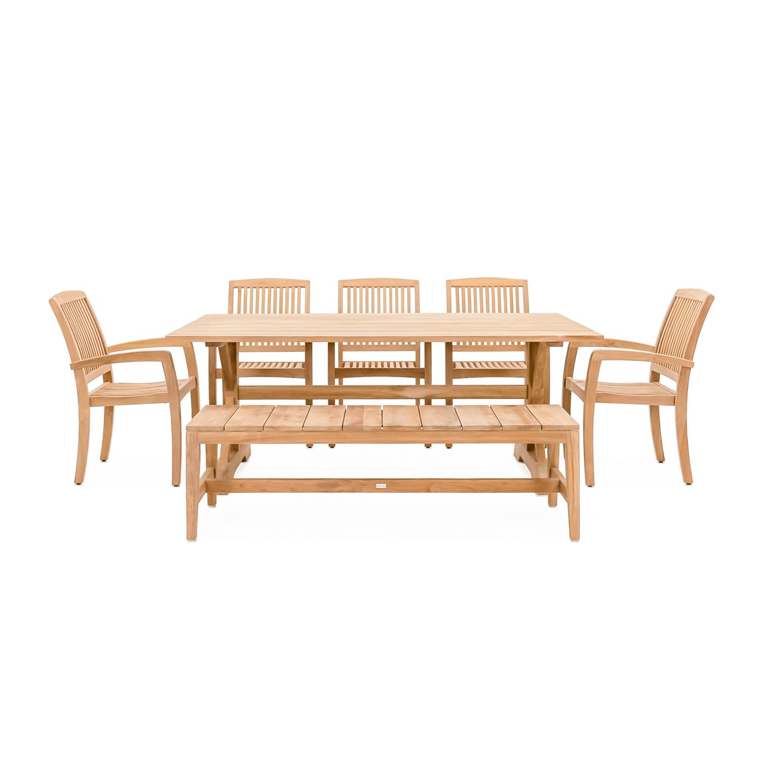 Signature Carrolton/Capri/Trestle 76-Inch 7-Piece Dining Set - Mycitystee
