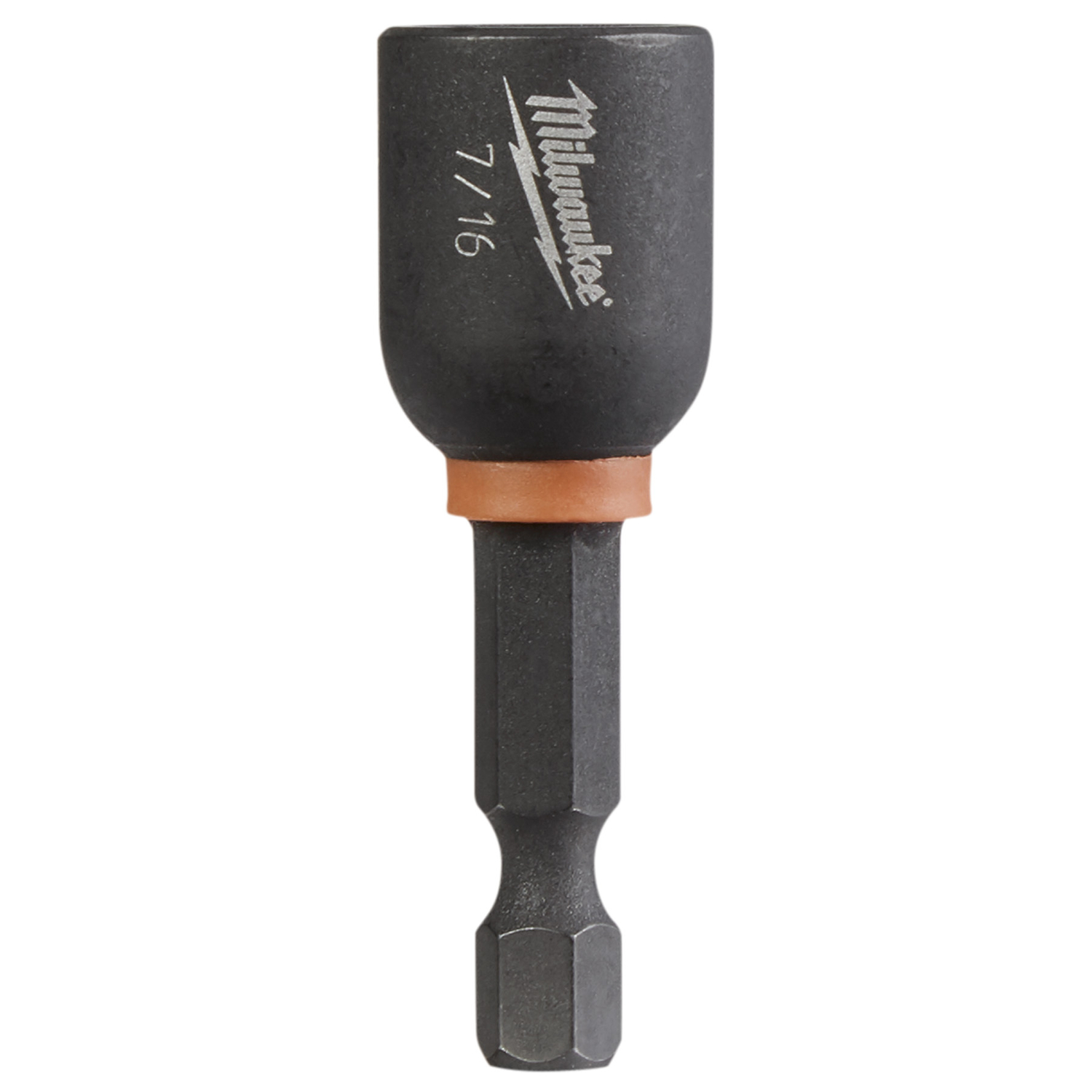 Milwaukee Shockwave 7/16 in. X 1-7/8 in. L Steel Nut Driver 1 pc - Mycitystee