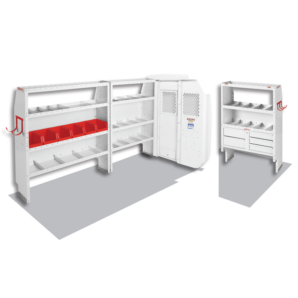 General Service/ Contractor Package for Mid-Roof, 130 Inch Wheel Base Ford Transit Vans - Mycitystee
