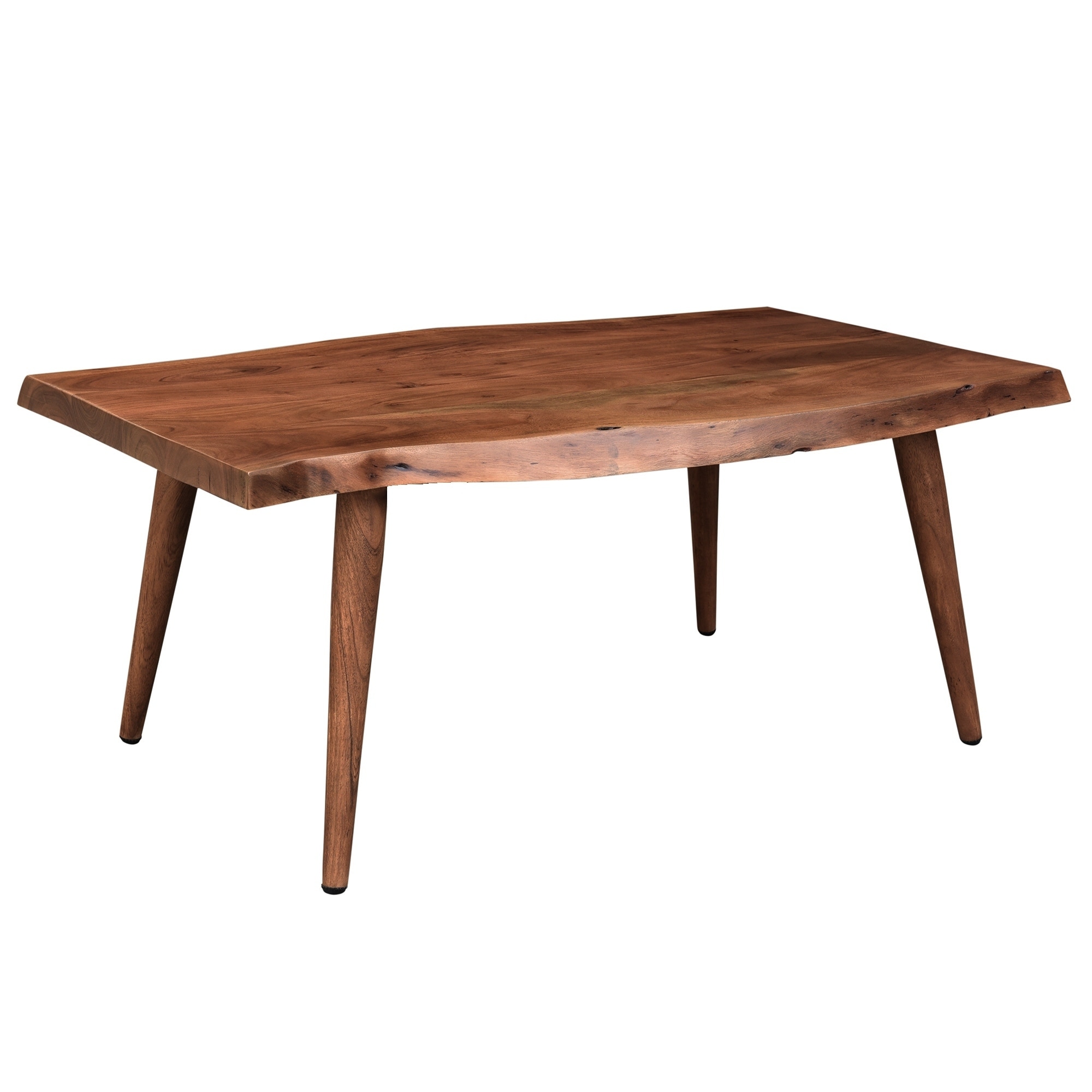 Solid Wood Live Edge Coffee Table - Mycitystee